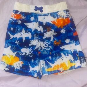 Wonder Nation Size 2T boys “Under The Sea” Swimming Trunks
